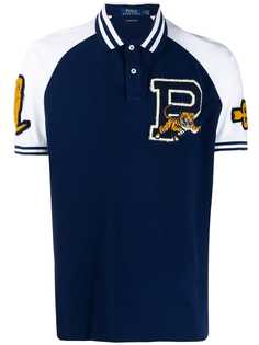 Polo Ralph Lauren рубашка-поло с нашивками