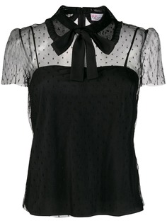 Red Valentino блузка с бантом