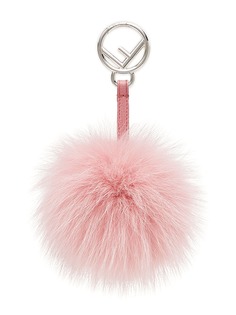 Fendi брелок с помпонами