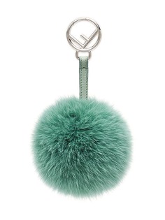 Fendi брелок с помпонами
