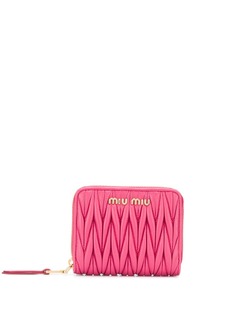 Miu Miu стеганый кошелек