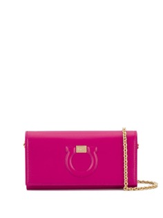Salvatore Ferragamo мини-клатч с логотипом
