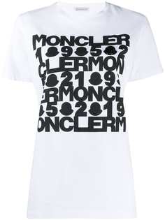 Moncler футболка с логотипом