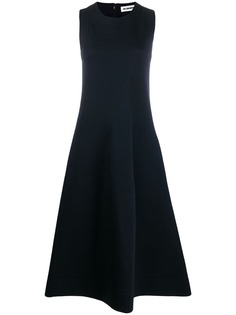Jil Sander платье асимметричного кроя без рукавов