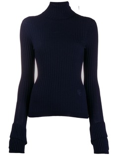Chloé свитер с оборками на манжетах