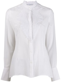 Ermanno Scervino рубашка с плиссированными оборками
