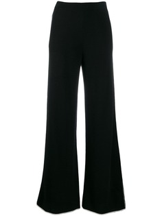 Jil Sander кашемировые расклешенные брюки