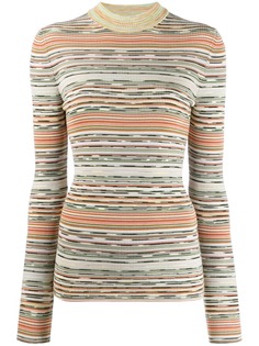 Missoni трикотажный топ в полоску