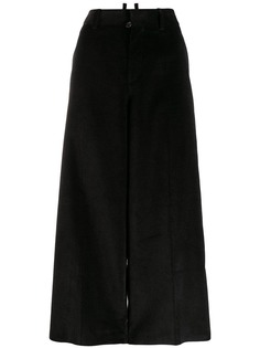 Dsquared2 укороченные вельветовые брюки