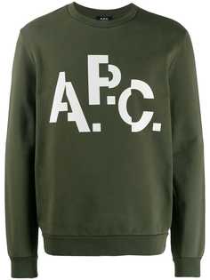 A.P.C. толстовка с логотипом