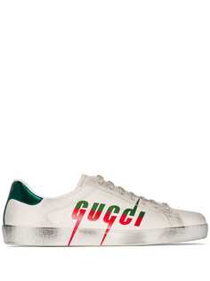 Gucci кеды Ace с логотипом