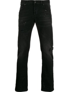 Dondup джинсы Mius кроя слим с эффектом потертости