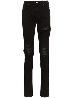 Amiri джинсы MX1 кроя слим с эффектом потертости