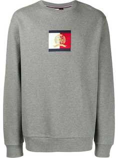 Tommy Hilfiger толстовка с нашивкой-логотипом
