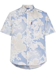 Martine Rose flower-print shirt