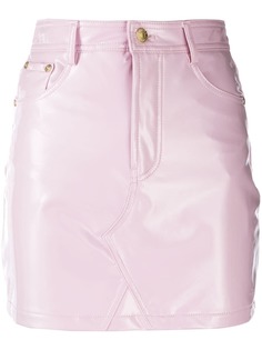 Chiara Ferragni Flirting vinyl skirt