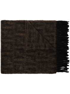 Fendi tassel monogram scarf