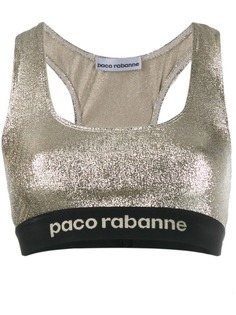 Paco Rabanne sparkle detail tank top