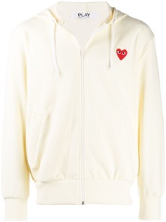 Comme Des Garçons Play heart logo zipped hoodie