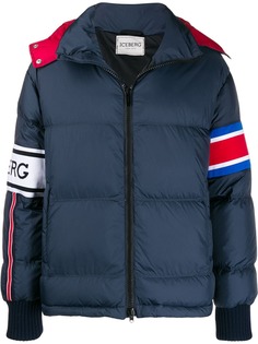 Iceberg padded hooded coat