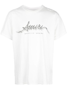 Amiri Plug-in logo print T-shirt