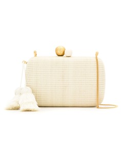 Isla raffia clutch