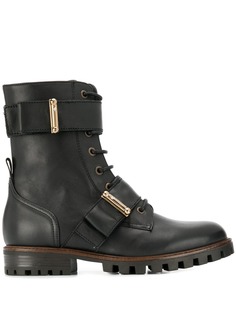 Anna Baiguera lace-up combat boots