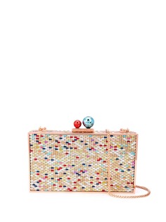 Sophia Webster crystal embellished clutch