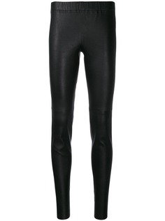 Yves Salomon leather leggings