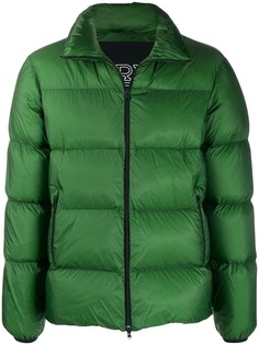 Herno front zip padded coat