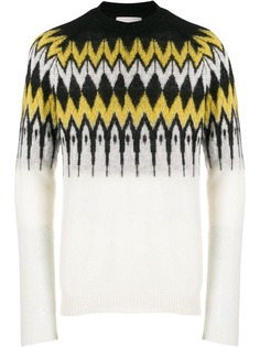 Laneus zig zag pattern jumper