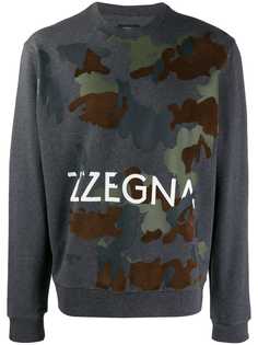 Z Zegna camouflage print sweatshirt