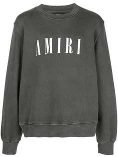 Amiri oversized logo print sweatshirt