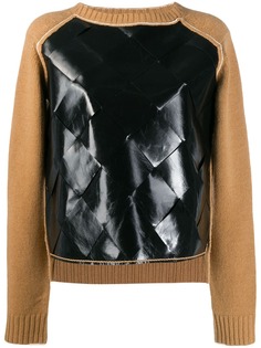 Bottega Veneta Intrecciato weave front panel jumper