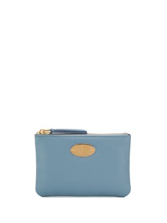 Mulberry small coin purse with logo plaque