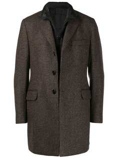 Fay straight fit coat