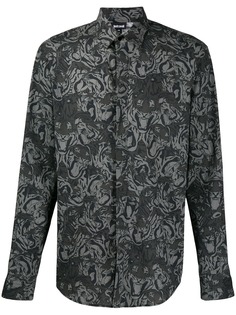 Just Cavalli рубашка с принтом