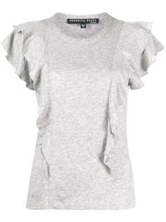 Veronica Beard ruffle sleeve T-shirt