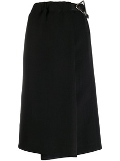 Bottega Veneta belted midi skirt