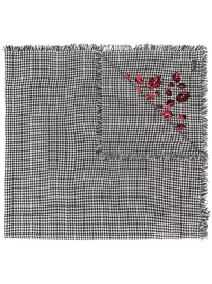 Faliero Sarti Besito houndstooth print scarf