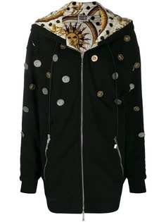 Fausto Puglisi hooded coin coat