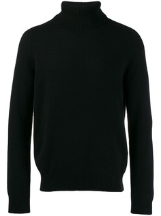 Saint Laurent кашемировый джемпер с высоким воротником