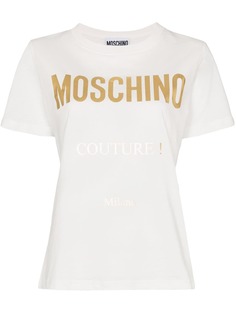 Moschino футболка Couture с логотипом