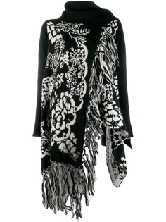 Sacai жаккардовое пальто
