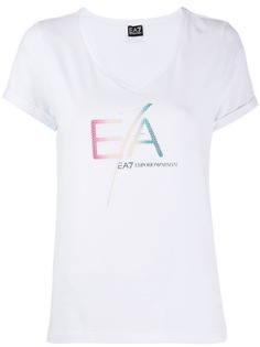 Ea7 Emporio Armani logo printed T-shirt