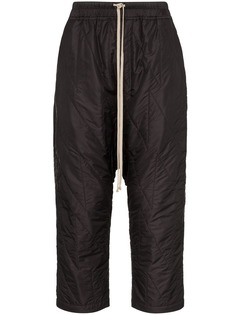Rick Owens DRKSHDW padded drop crotch trousers
