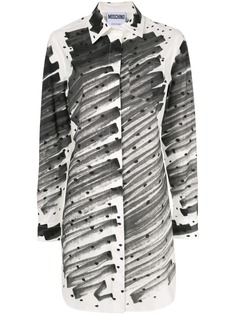 Moschino рубашка в горох Brushstroke