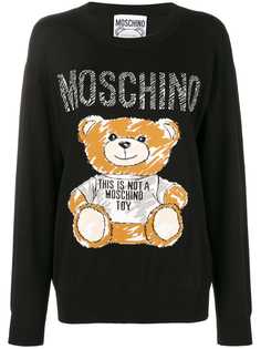 Moschino свитер Teddy Bear