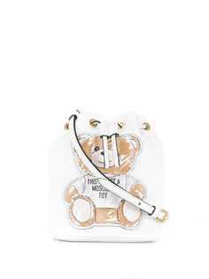 Moschino сумка-ведро с логотипом