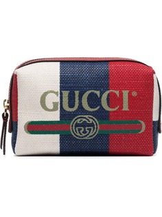 Gucci косметичка с логотипом